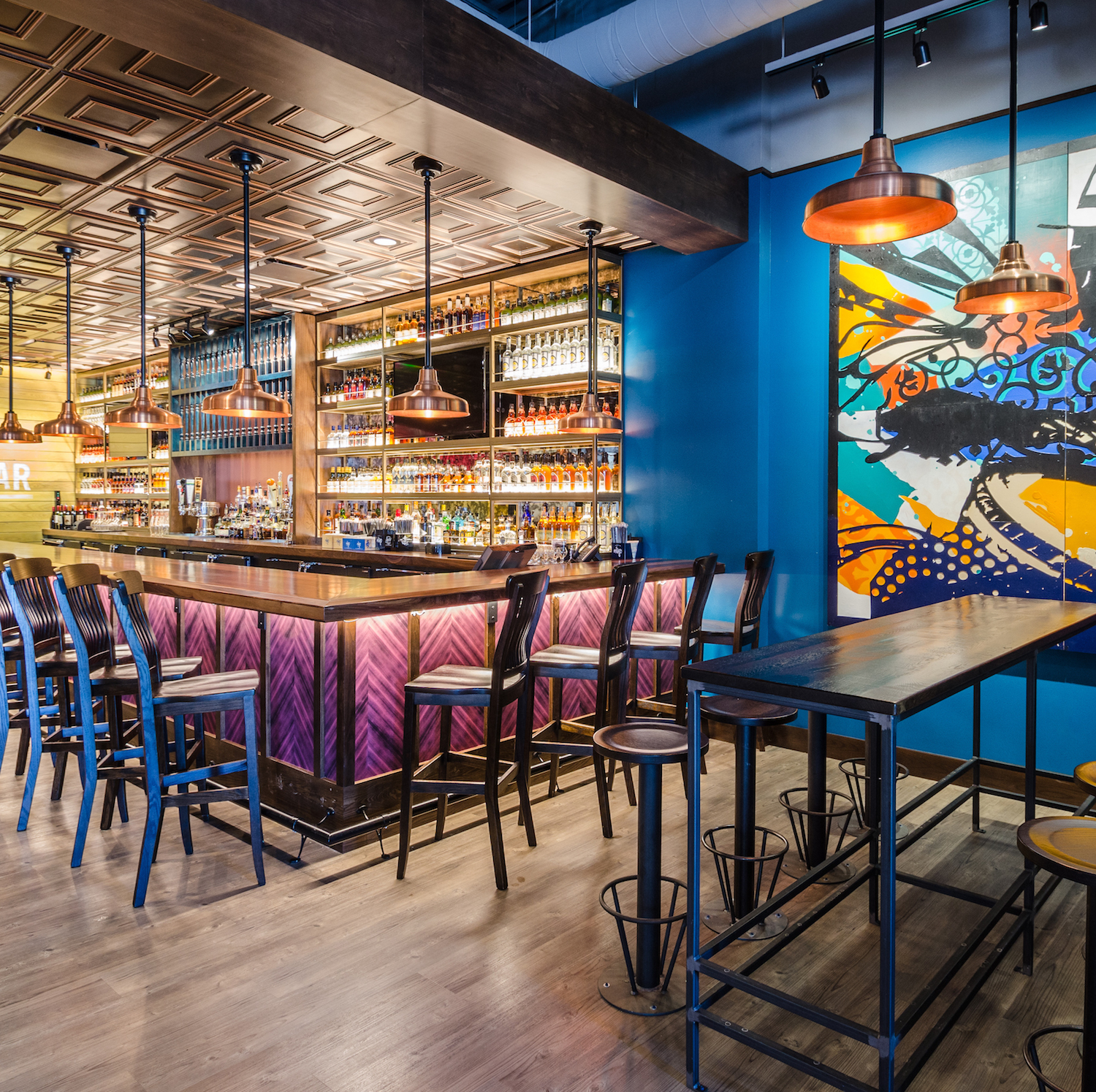 Union Stem Mount Pendant | Photo Courtesy of Bomba Restaurant
